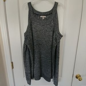 Long sleeve knitted shirt